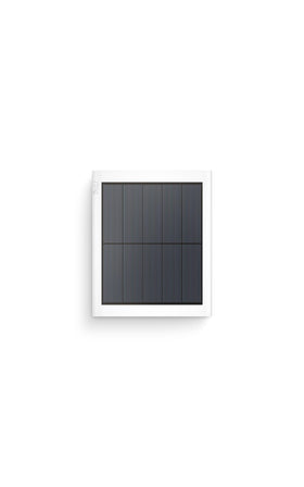 Ring Solar Panel front view with adjustable mount for sun exposure and power