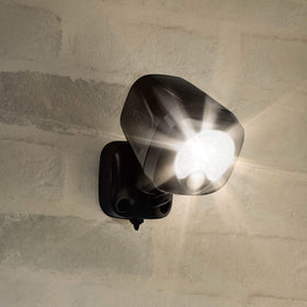 Ring close-up of LEDs and housing texture highlighting durable weatherproof construction and bright output