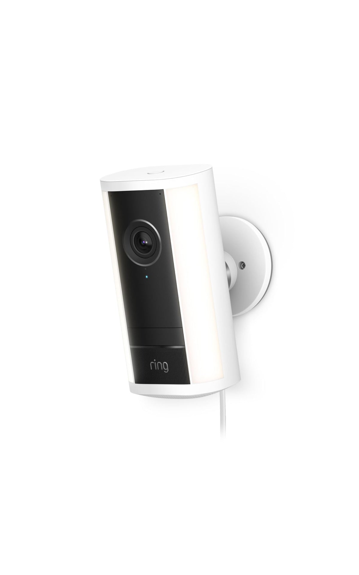 Ring Spotlight Cam Pro front view showing retinal 4K clarity