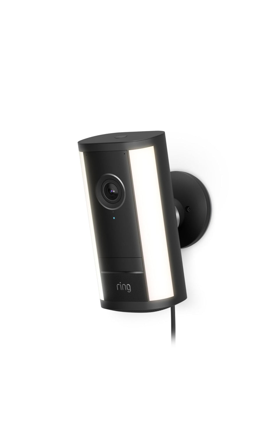Ring Spotlight Cam Pro retinal 4K video captures detail for home security.