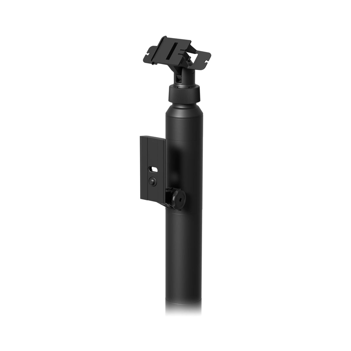 Ring stake mount close-up of adjustment joint for precise angle control benefit