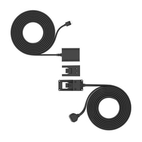 Ring USB-C adapter front view showing compact design and benefit continuous power