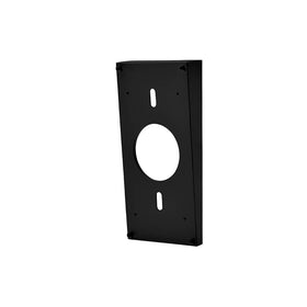 Ring wedge kit angled view with adjustable tilt for doorbell perspective