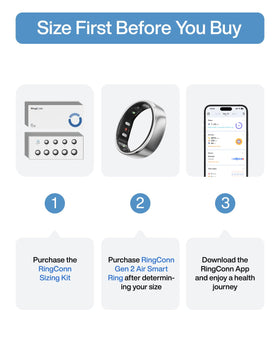 RingConn Gen 2 Air AI health insights display personalized wellness feedback