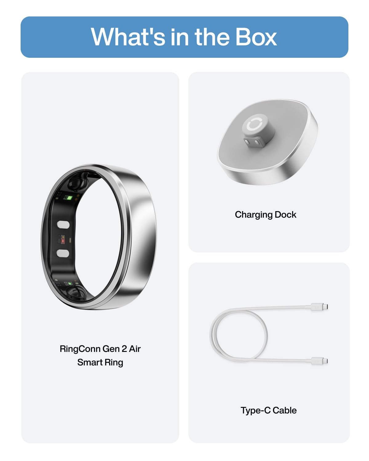 RingConn Gen 2 Air find ring interface helps locate your ring quickly
