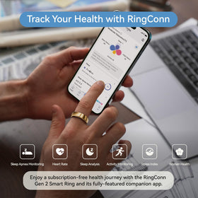 RingConn Gen 2 no-subscription access for full health features.