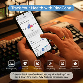 RingConn Gen 2 features are subscription-free for ongoing health tracking.