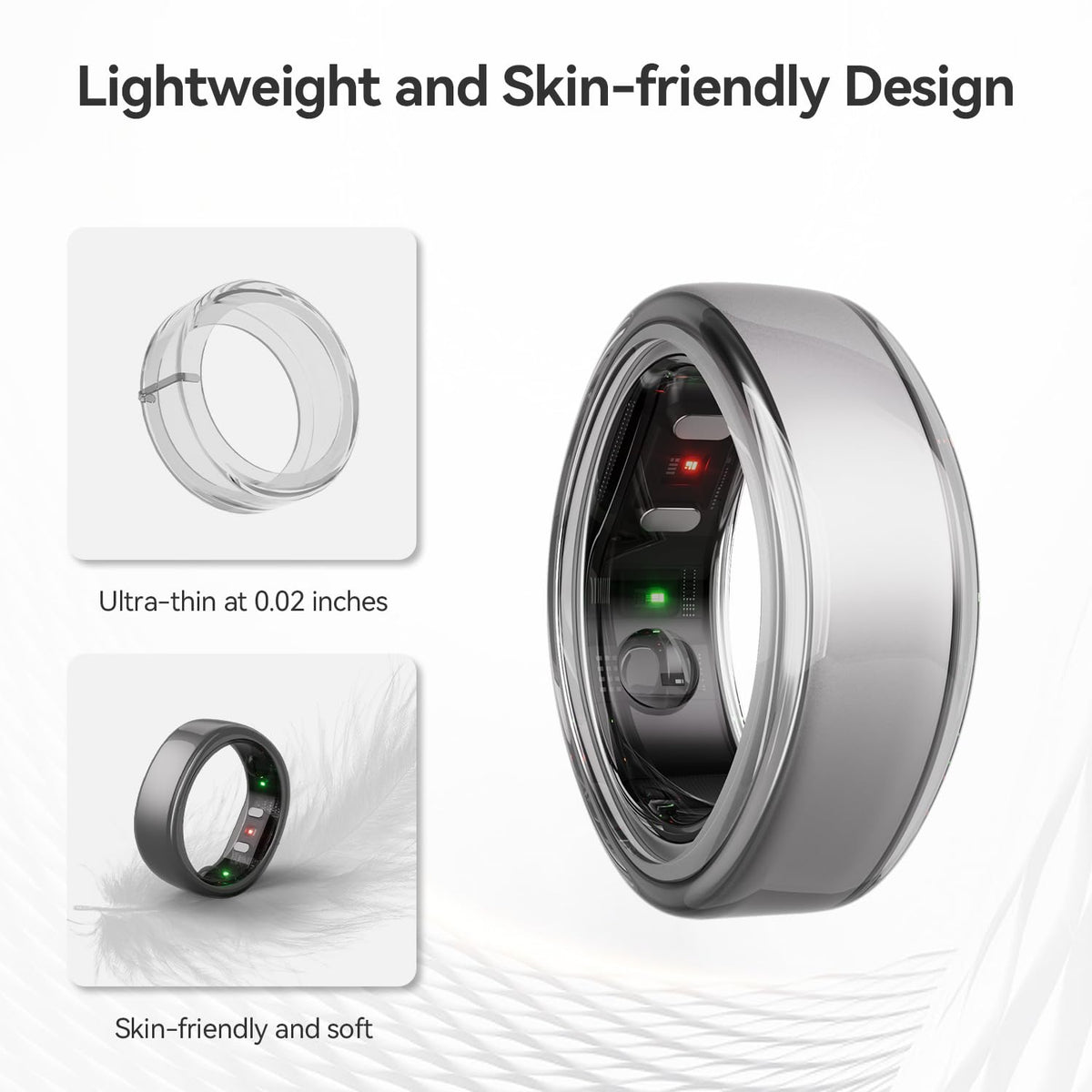 Three-pack RingConn protector ensures reliable protection during workouts and outdoor activities
