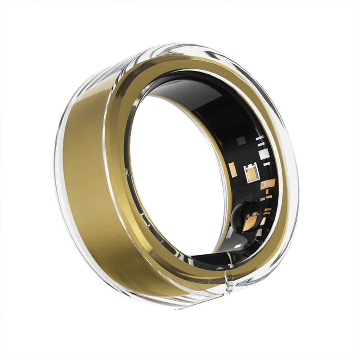 RingConn silicone ring protector in ultra-thin clear case protects your ring discreetly