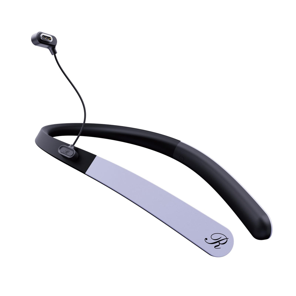 RinghanceX front view neckband showing compact design and easy wear benefit