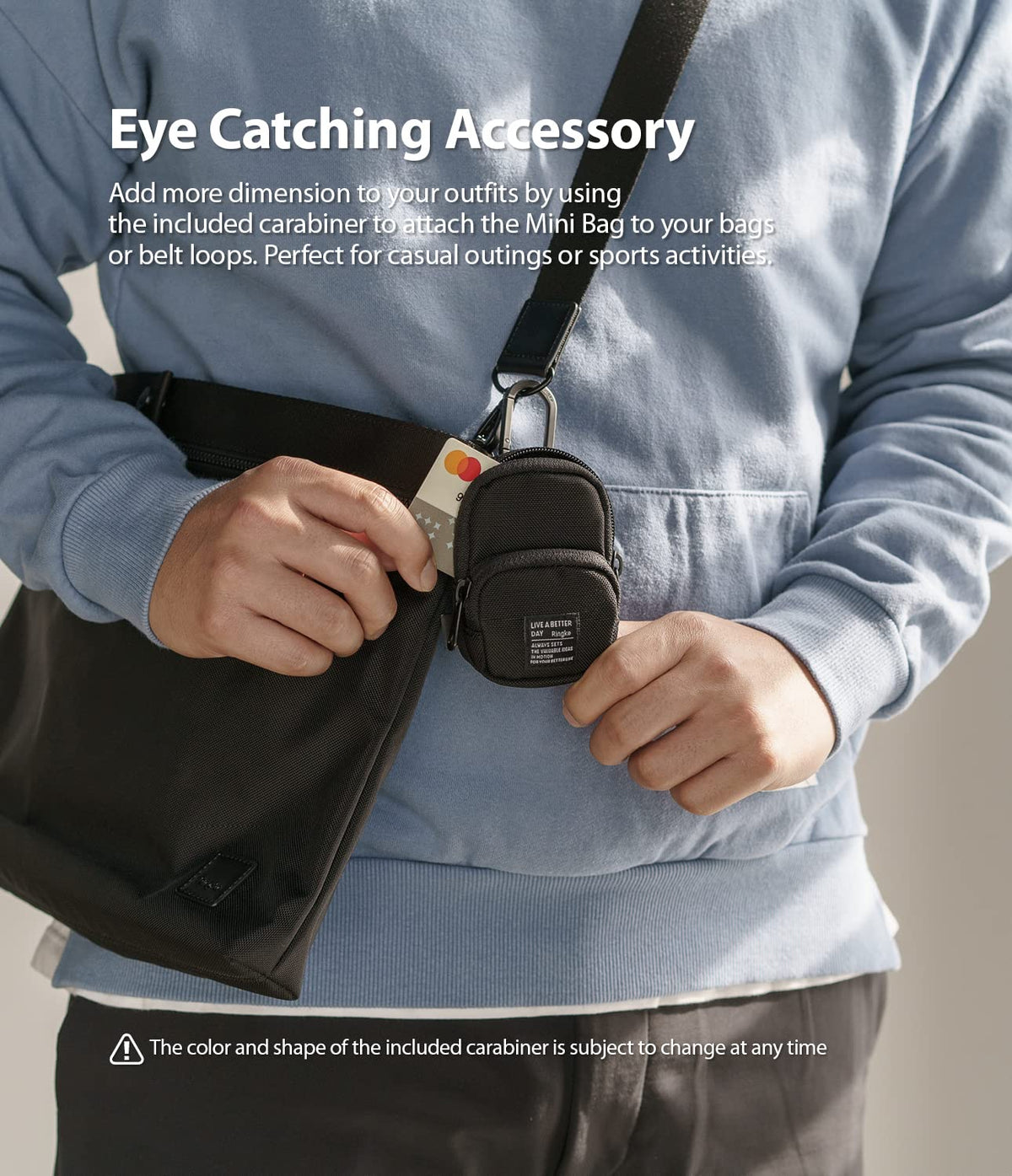 Ringke Mini Pouch compatible with AirPods Pro 4 and 3 formats