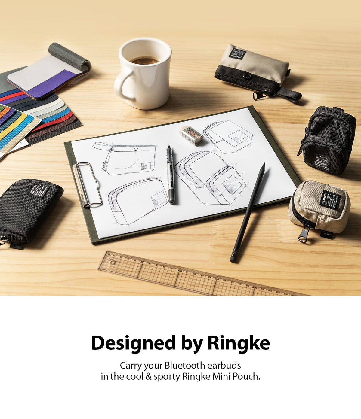 Ringke Mini Pouch travel-ready compact bag for everyday essentials