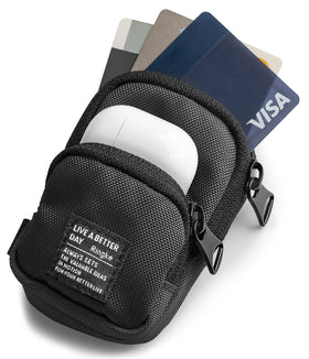 Ringke Mini Pouch Two Pocket front view for organized small items