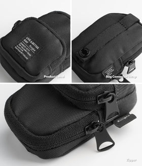 Ringke Mini Pouch waterproof nylon material protects essentials