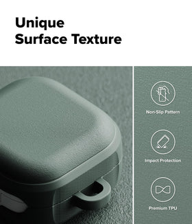 Ringke case clipped by carabiner to backpack showing convenient hands-free carry