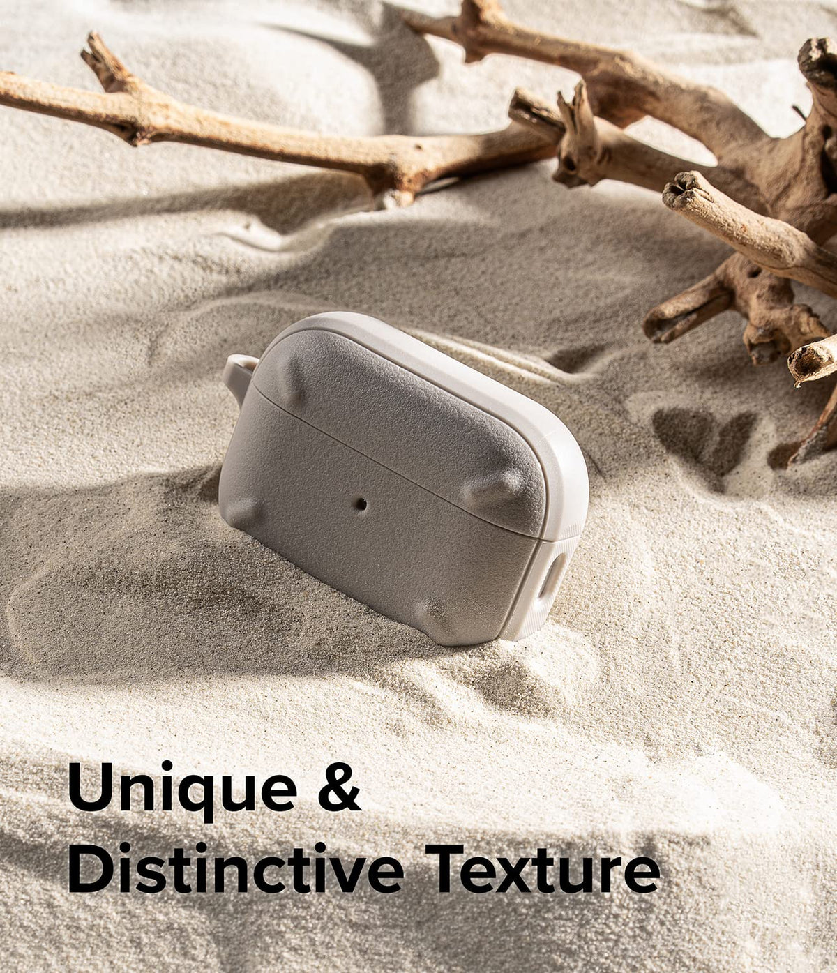 Ringke Onyx carabiner attachment demonstrates easy, portable carrying on bags or belts.
