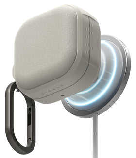 Ringke Onyx warm gray front view showing neat fit and protection