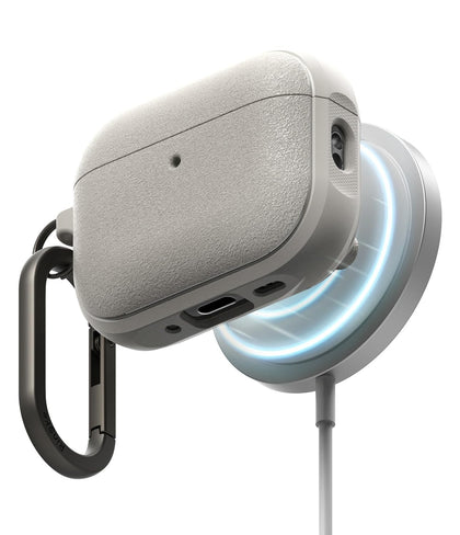 Ringke Onyx front view showing warm gray finish and slim protection