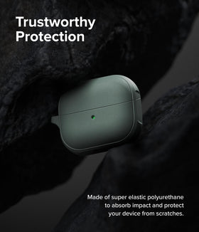 Ringke Onyx Magnetic clipped with included carabiner to bag loop for hands-free carry