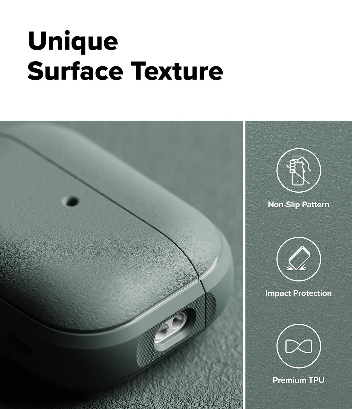 Ringke Onyx Magnetic with carabiner clipped for hands-free carrying benefit