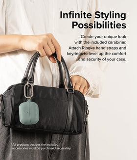 Ringke Onyx Magnetic clipped inside a backpack pocket for everyday travel convenience