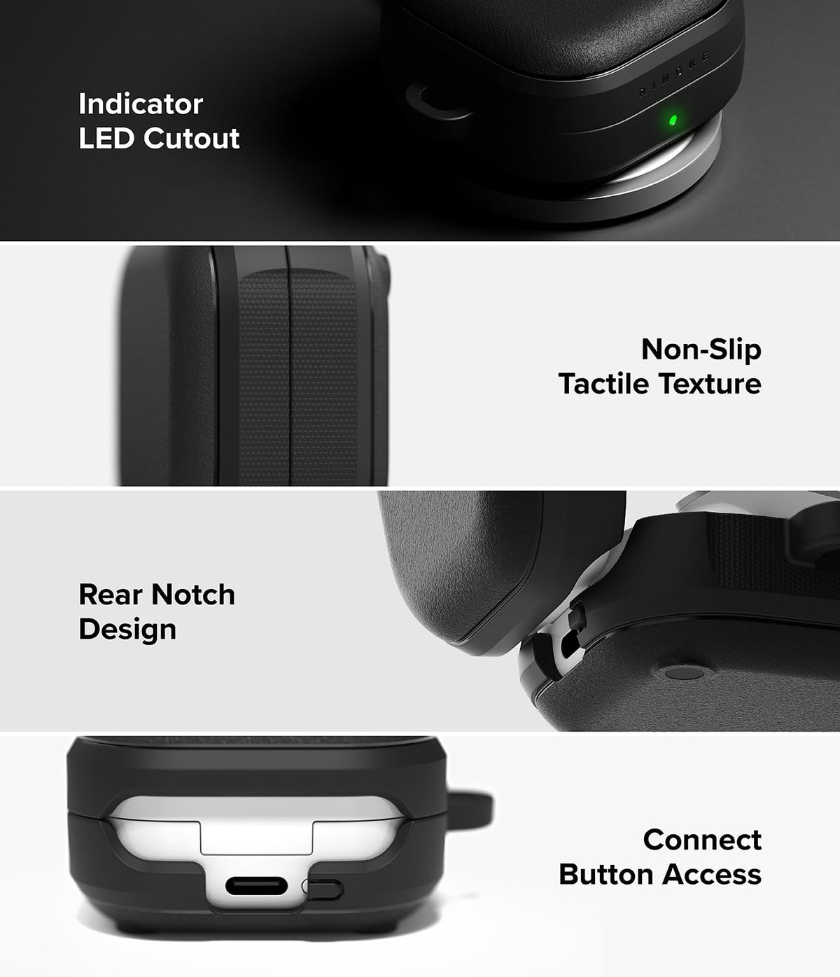 Ringke Onyx next to keys showing compact scale and pocket-friendly benefit