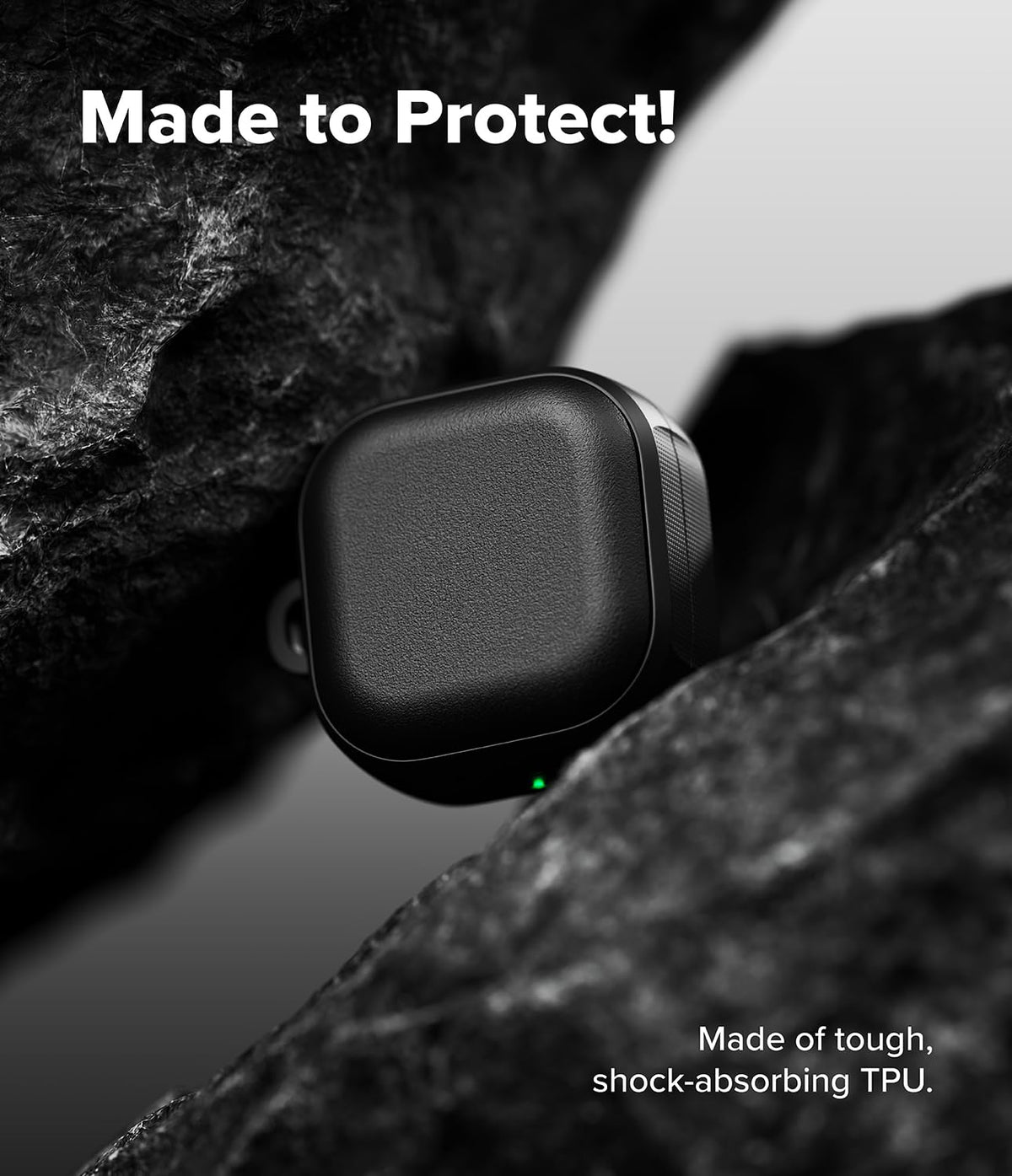 Ringke Onyx attached carabiner showing hands-free carry and convenience benefit