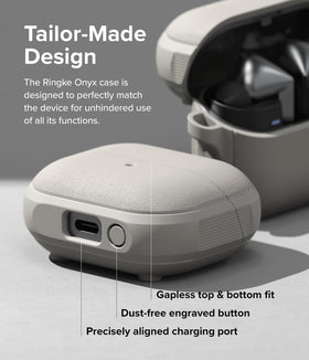 Ringke open case with Galaxy Buds inside showing precise fit