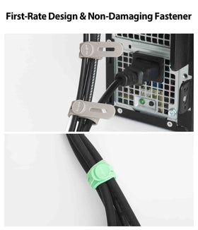 Durable silicone grips cords securely for home, office, or travel