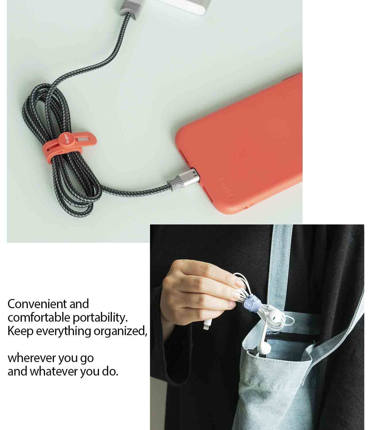 Ringke ties can seal snacks for on-the-go use