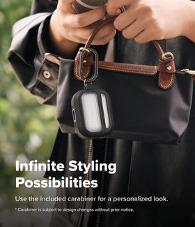 Ringke UX Magnetic AirPods Pro 3 case rugged design protects in busy spaces