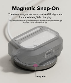 Ringke UX Magnetic AirPods Pro 3 case shockproof TPU frame for rugged durability