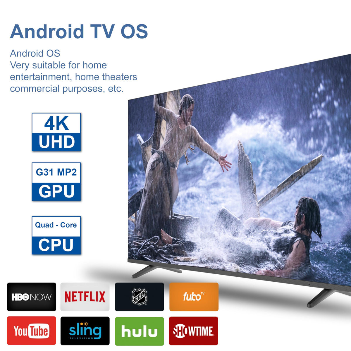 RINGREAT held in hand to show scale and discreet TV shelf fit