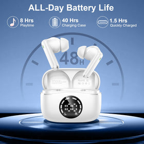 Rinsmola earbuds IPX7 waterproof for workouts and rain