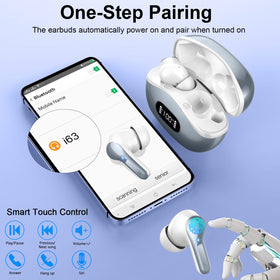 Rinsmola touch controls for hands free calls and music