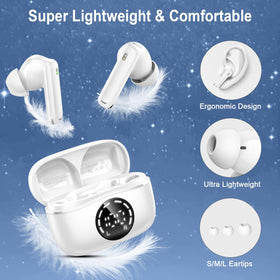 Rinsmola earbuds ultra lightweight design for long wear