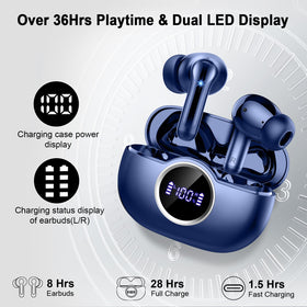 Rinsmola G21Pro total 40 hours playtime with charging case