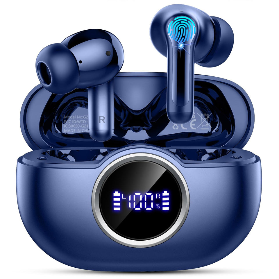 Rinsmola G21Pro earbuds with graphene driver for rich stereo sound