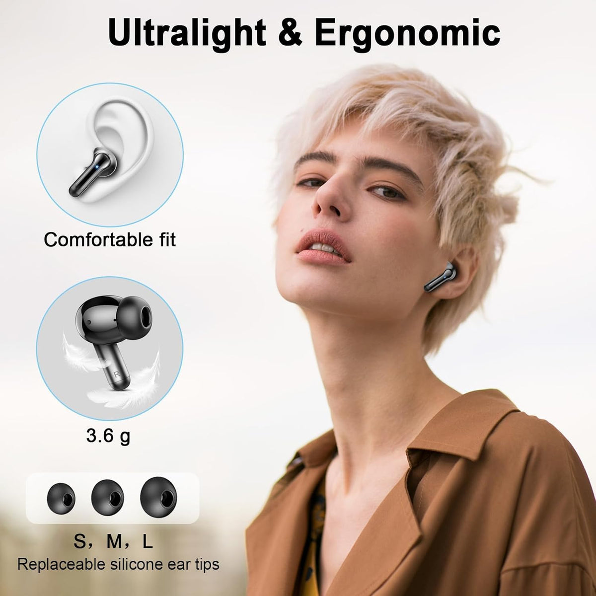 Rinsmola G21Pro USB-C charging for quick, stable power