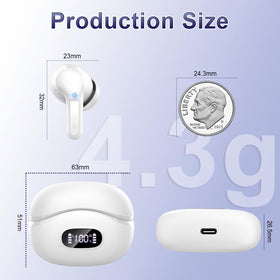 Rinsmola charging case with LED battery indicators for easy planning