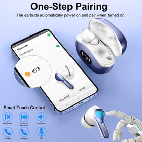 Rinsmola touch controls enable hands-free control during workouts