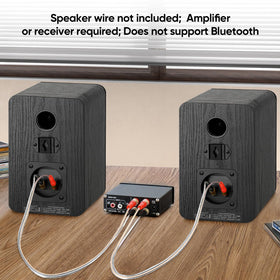 RIOWOIS wall-mount kit included enables flexible placement and surround setup