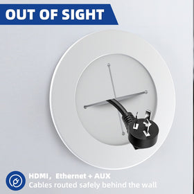 Riozoo 60mm hole saw enables precise in-wall hole cutting.