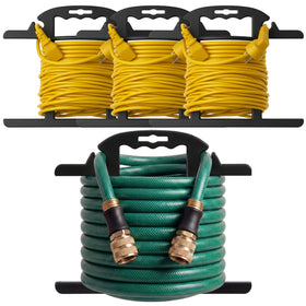 Ripeng front view of three reels showing compact storage and portability