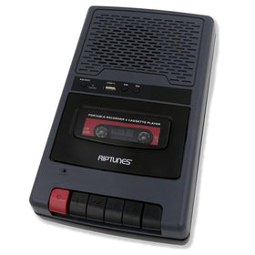 Riptunes in use with headphones demonstrating private listening benefit