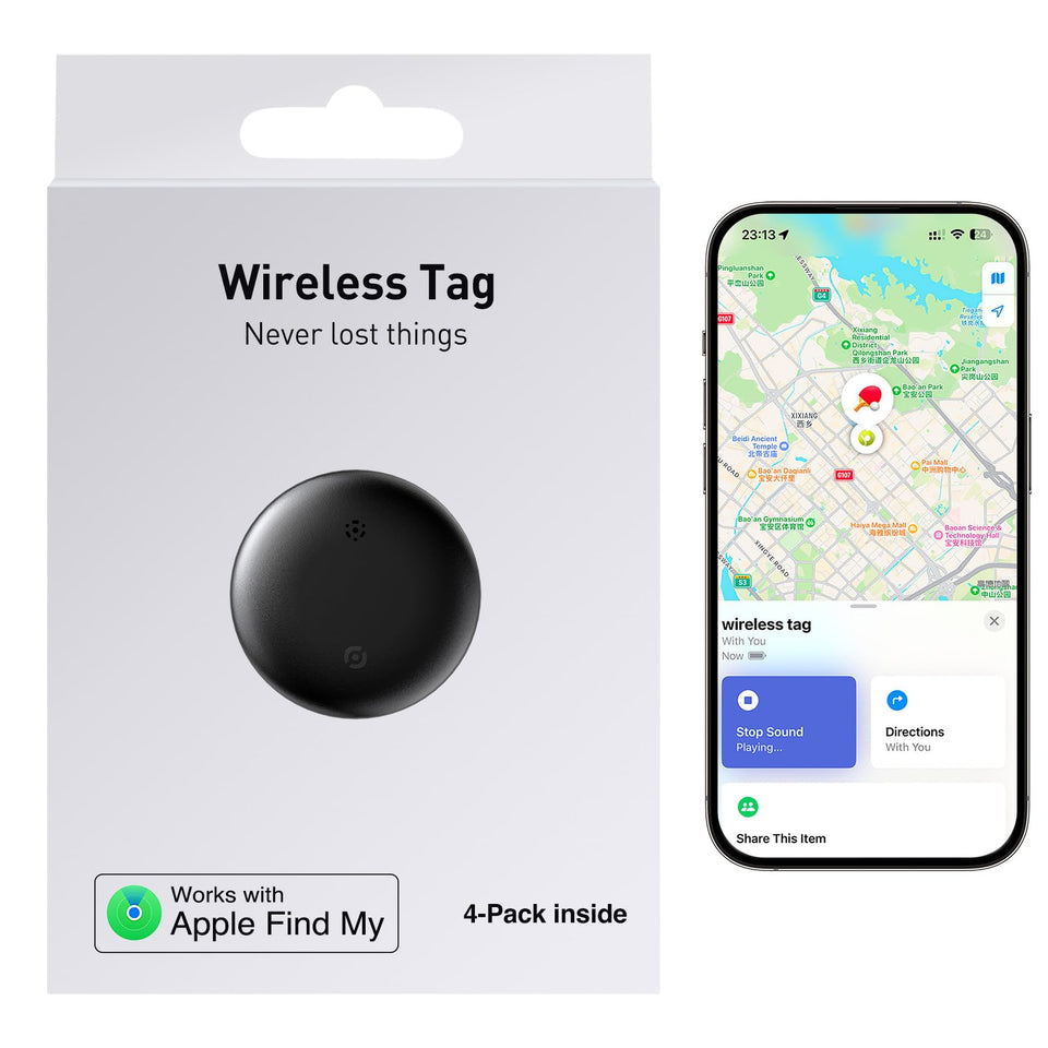 RISEBEST front packaging showing 4‑pack and Apple MFi badge for trustworthy setup