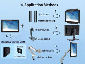 RIUIIN G+G 10-point touch supports precise input.