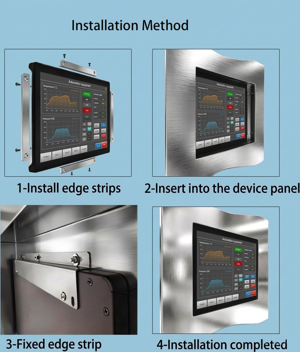 RIUIIN 3mm tempered glass front endures impacts.