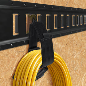 RIVAUTURM Durable polyester webbing ensures long-lasting cord organization.