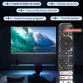 RIVIERA RC813 button-panel closeup highlighting shortcut keys for streaming